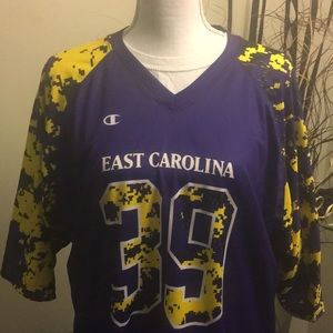 Champion Large Authentic East Carolina Jersey!